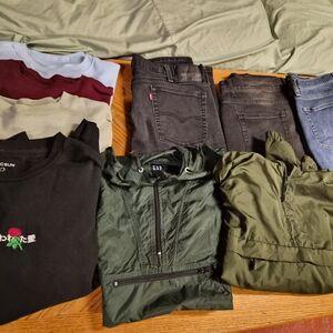 GAP Green Windbreaker Jacket